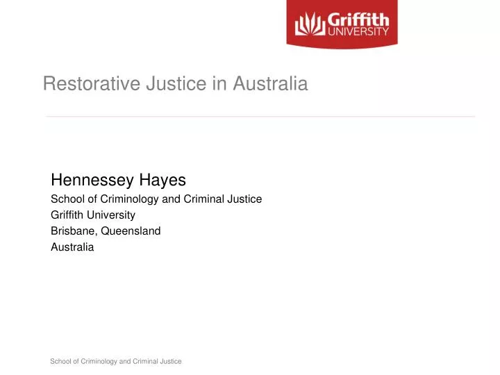 restorative justice in australia