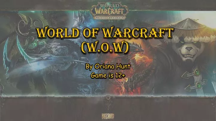 world of warcraft w o w