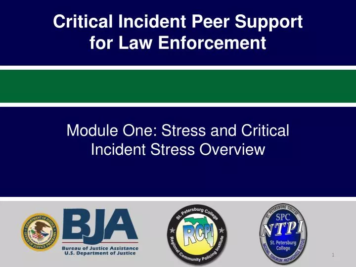 critical incident peer support for law enforcement