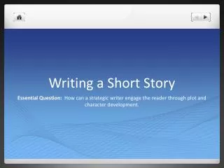 Writing a Short Story