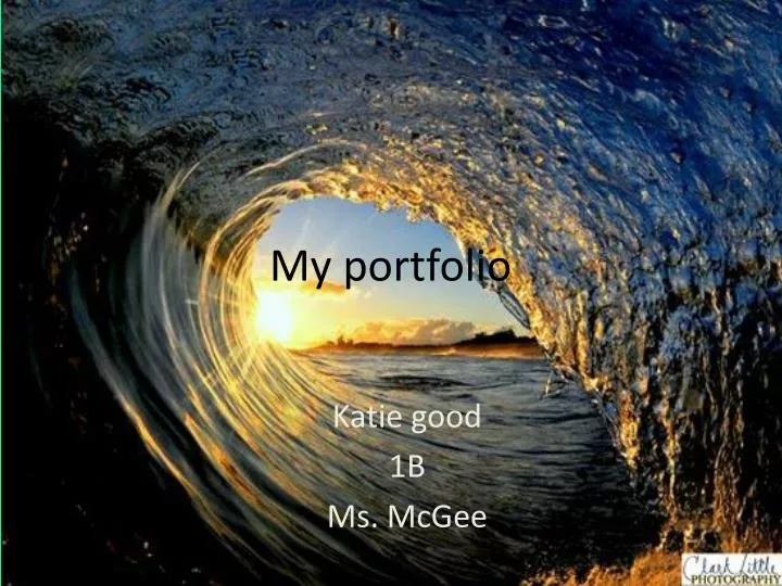 my portfolio