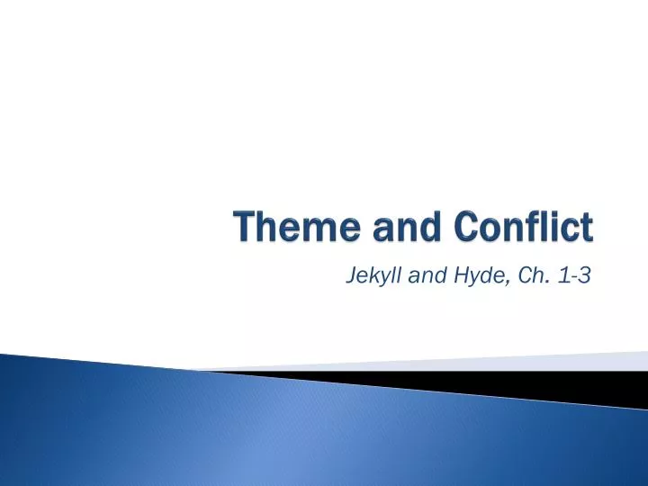 theme and conflict