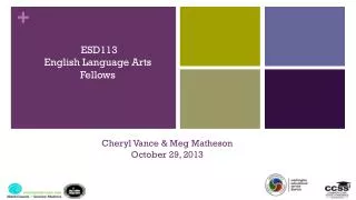 ESD113 English Language Arts Fellows