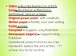 Creative Media Projects Showcase - slide 1