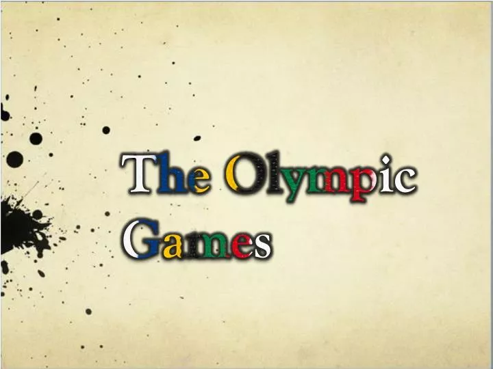 the olympic games