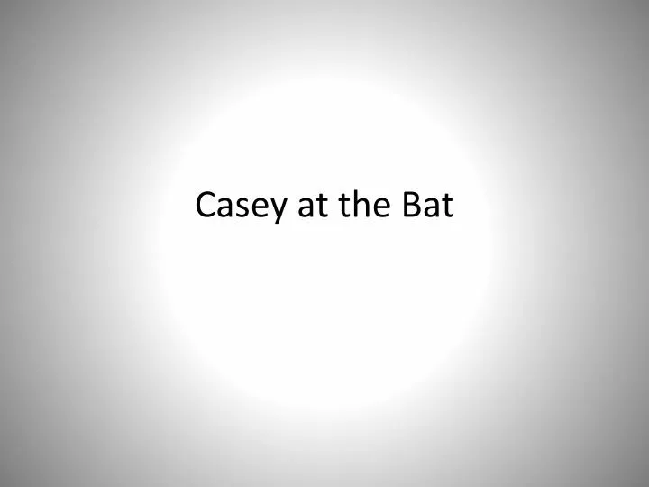 casey at the bat