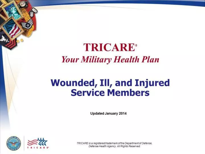 tricare your military health plan wounded ill and injured service members