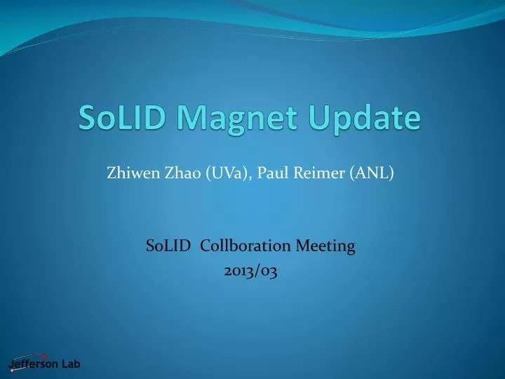 solid magnet update