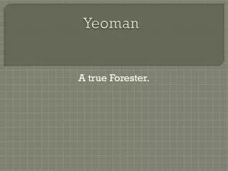 yeoman