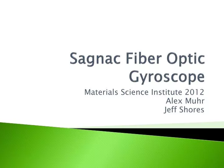 sagnac fiber optic gyroscope