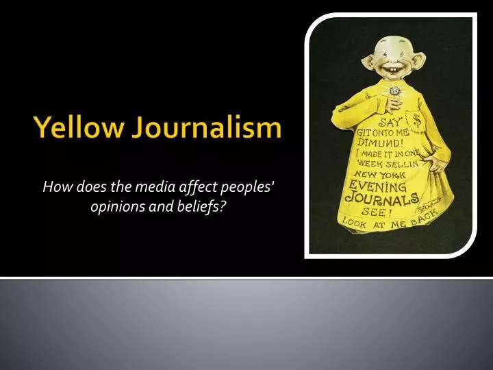 yellow journalism
