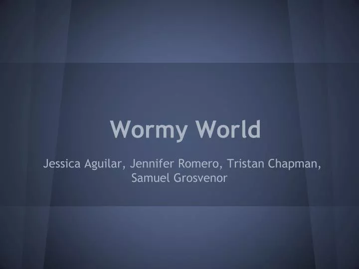 wormy world