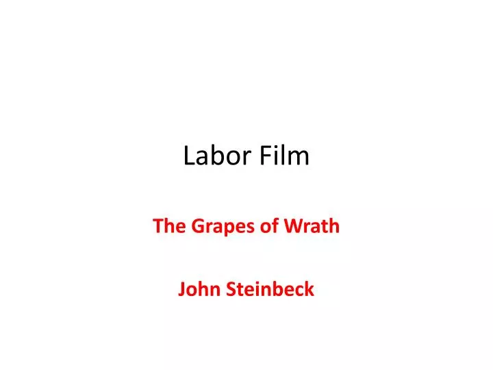 labor film