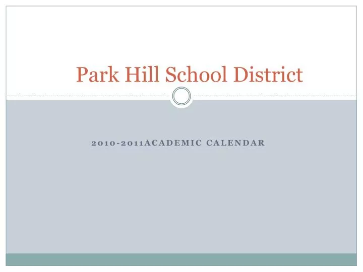 park hill school district