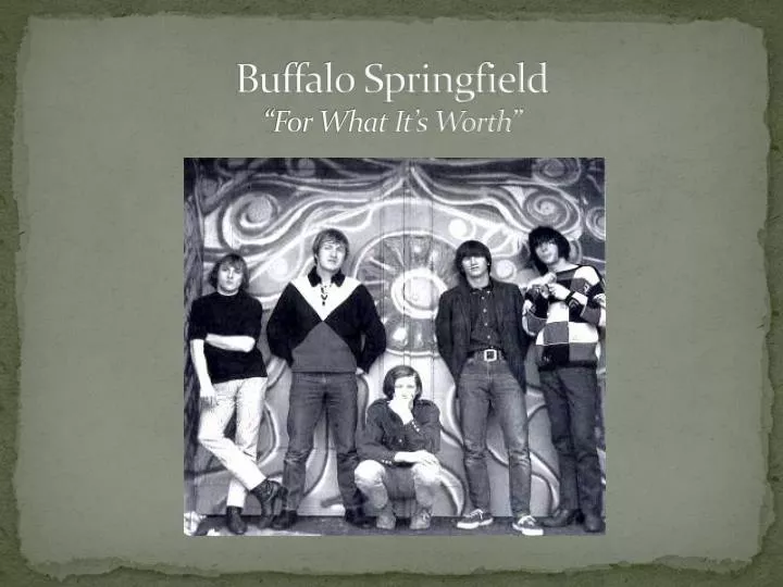 buffalo springfield for what it s worth