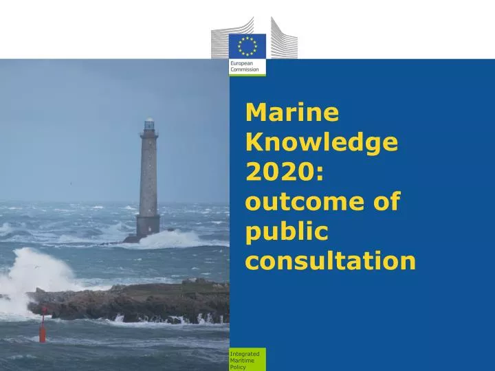 marine knowledge 2020 outcome of public consultation