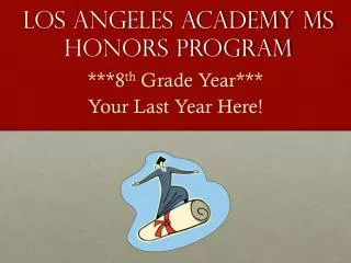 Los Angeles academy ms honors program