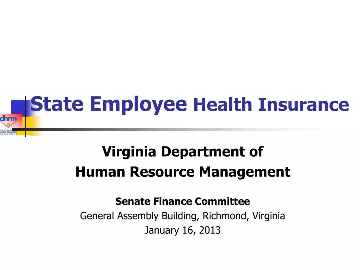 PPT State Employee Health Insurance PowerPoint Presentation, free