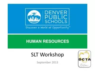 SLT Workshop