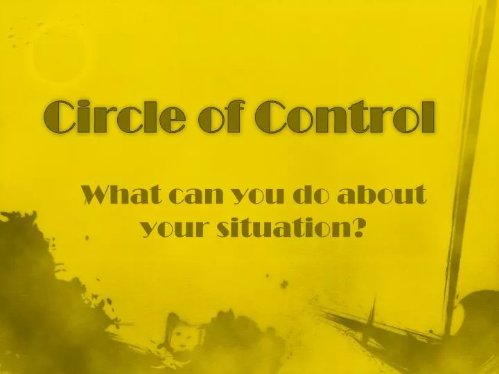 circle of control