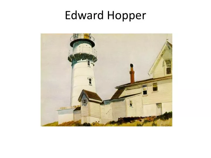 edward hopper