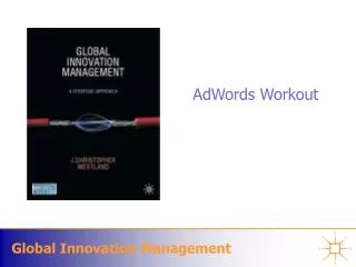 AdWords Workout