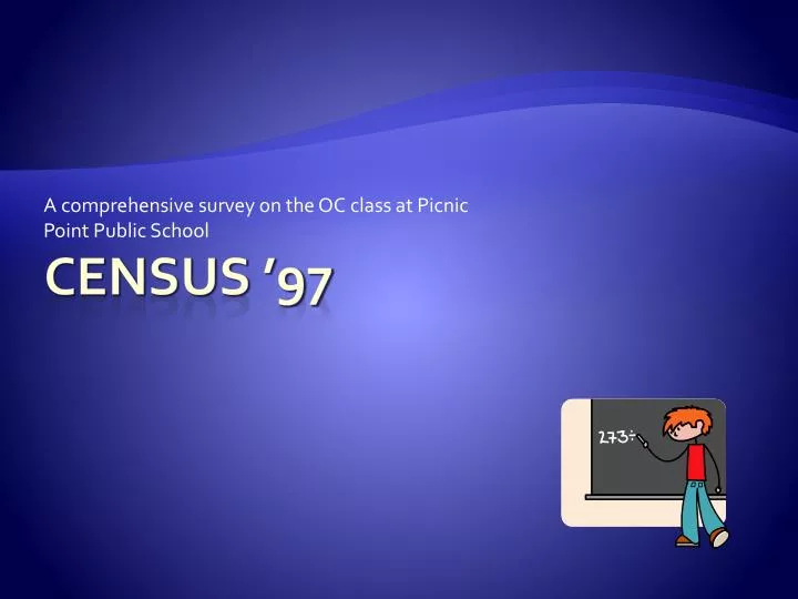a comprehensive survey on the oc class at picnic point public school