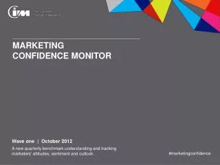 Find out more marketing-confidence #marketingconfidence
