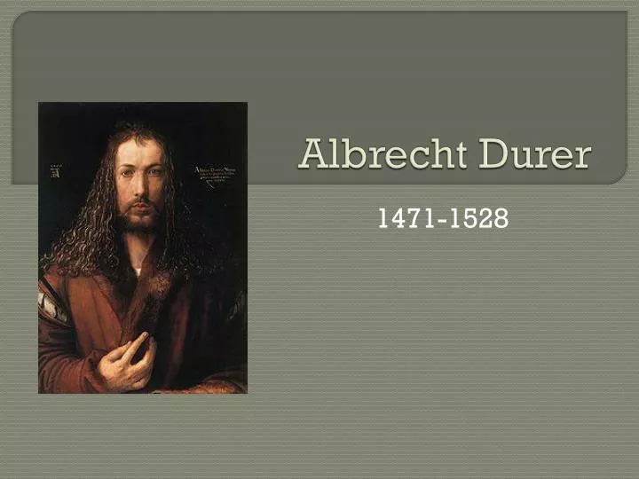 albrecht durer