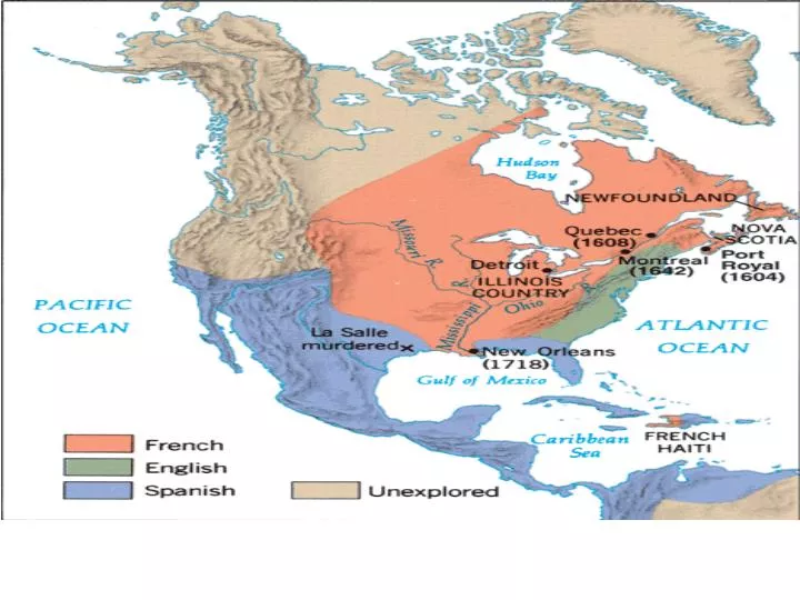 france and england in the new world