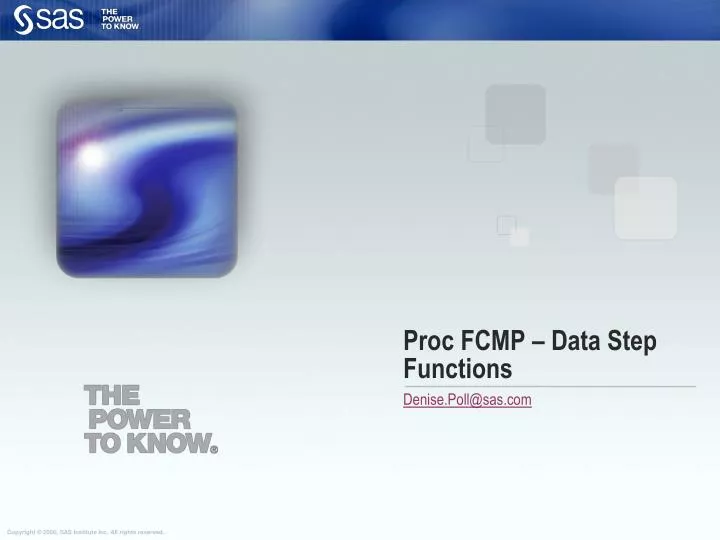 proc fcmp data step functions