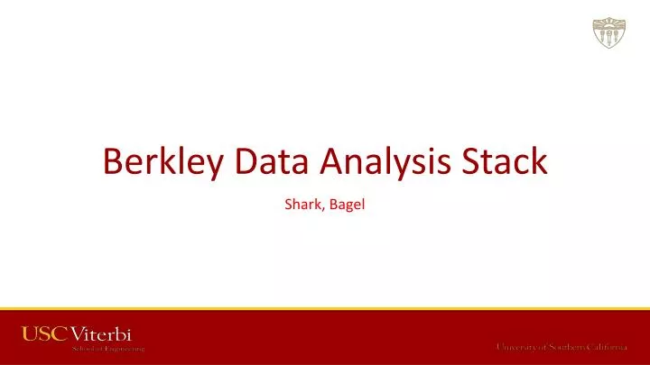 berkley data analysis stack