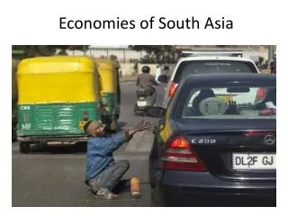 Economies of South Asia