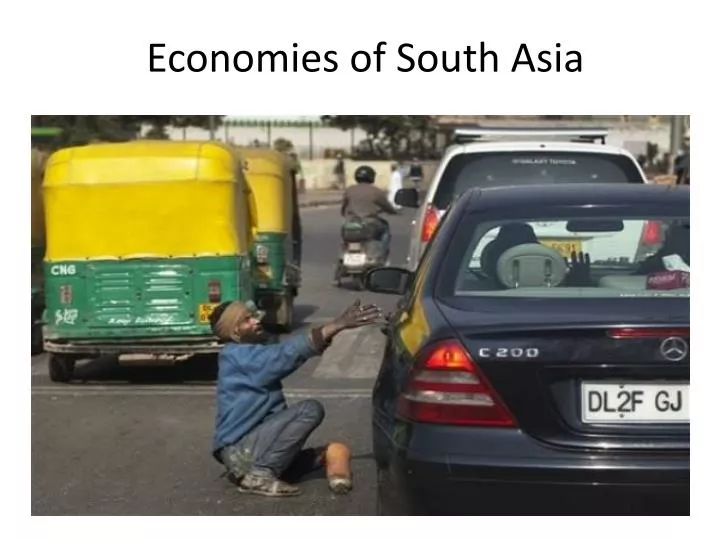 economies of south asia