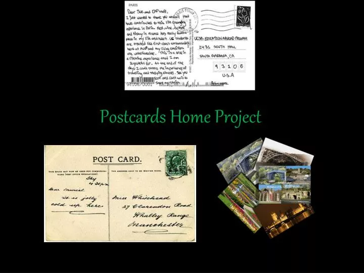 postcards home project