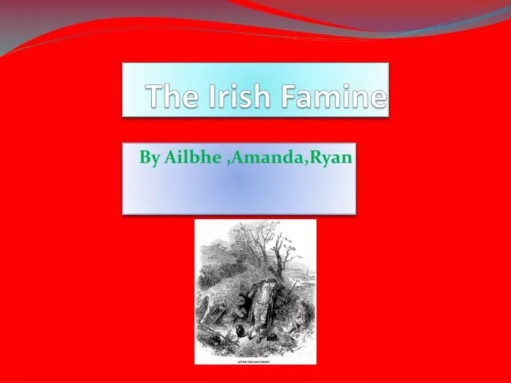 the irish famine