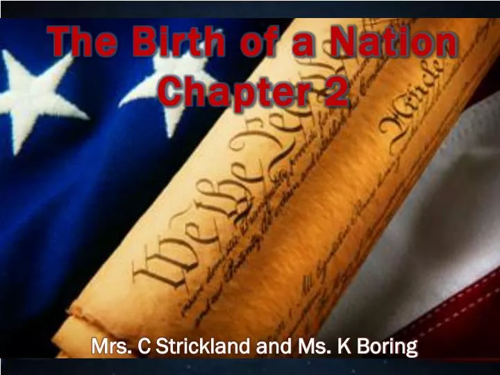 the birth of a nation chapter 2
