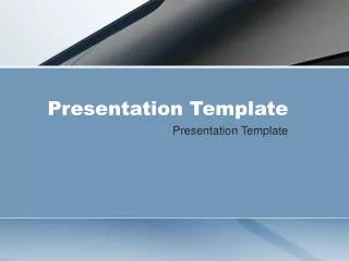 Presentation Template