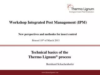 Workshop Integrated Pest Management (IPM )