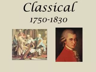 Classical 1750-1830