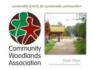 s ustainable forests for sustainable communities