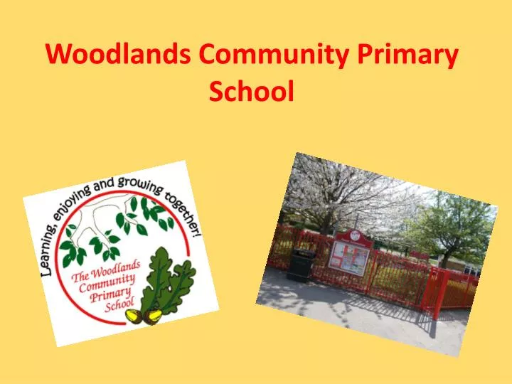 woodlands community primary school