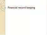 Financial Record Keeping for Effective Asset Management - slide 1