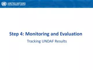 Step 4: Monitoring and Evaluation