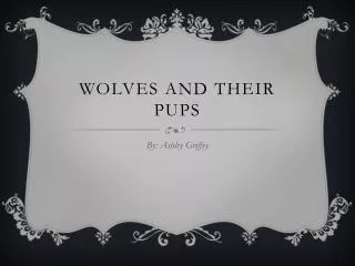 Wolves and their Pups