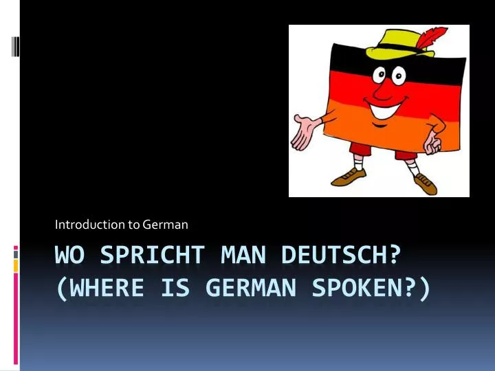 introduction to german