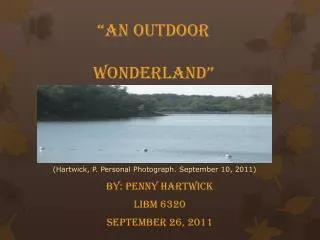 Woolly Hollow State Park “An Outdoor Wonderland”