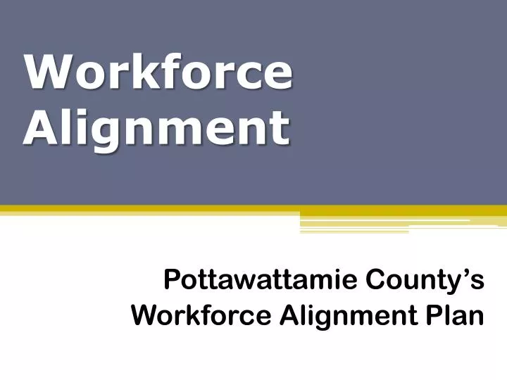 workforce alignment