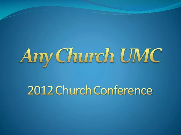any church umc