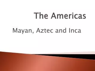 the americas